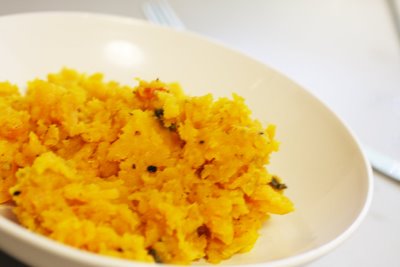 Mashed squash